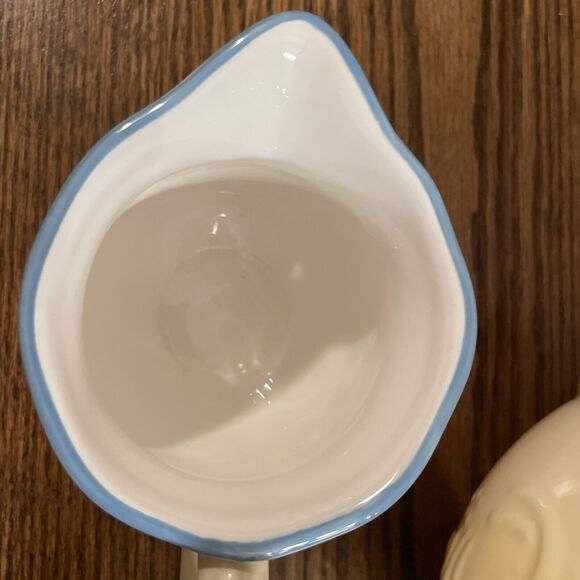 Better Homes Gardens Country Inn Teapot with Creamer & Sugar Bowl 3 Piece Set - Picture 5 of 13